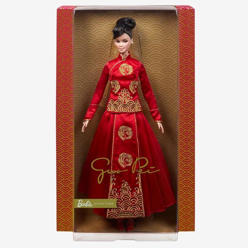 Barbie Lunar New Year Doll Designed by Guo Pei For Sale