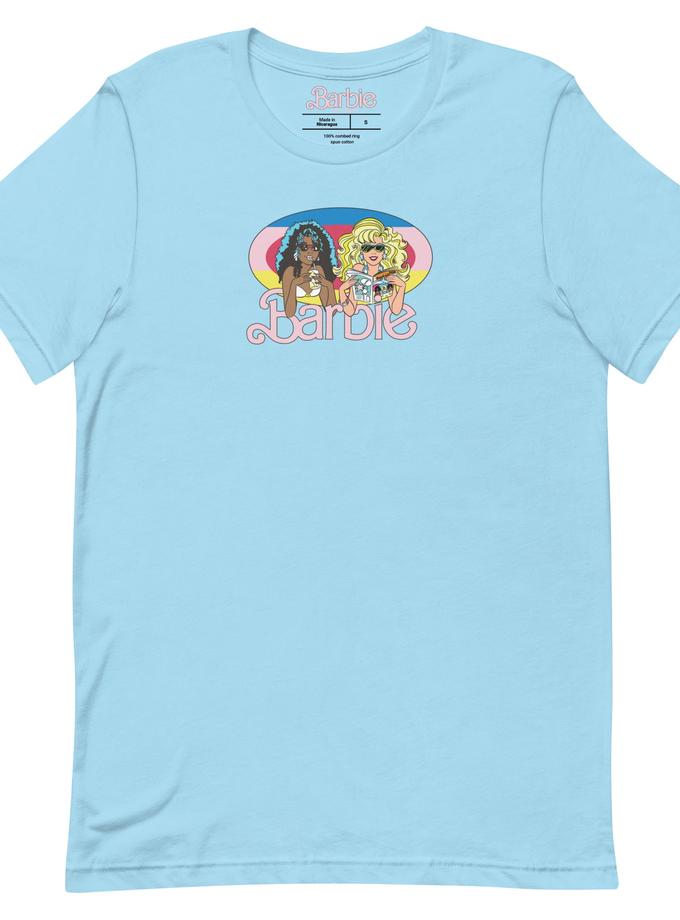 Barbie Malibu Comic Blue T-Shirt High Quality