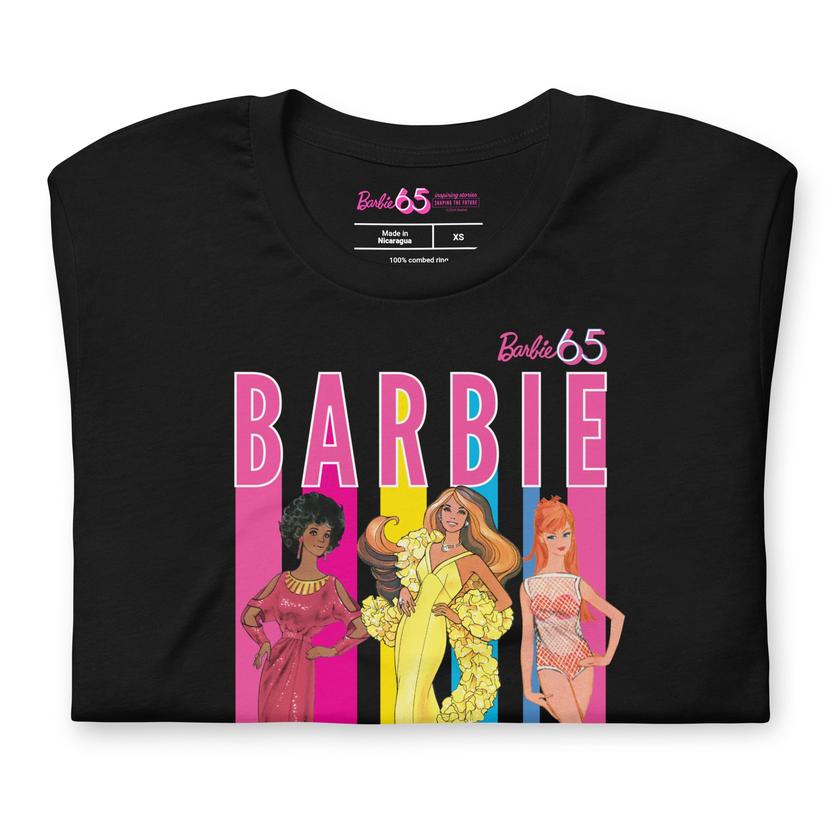 Barbie Original Style Icon Black T-Shirt New Arrival