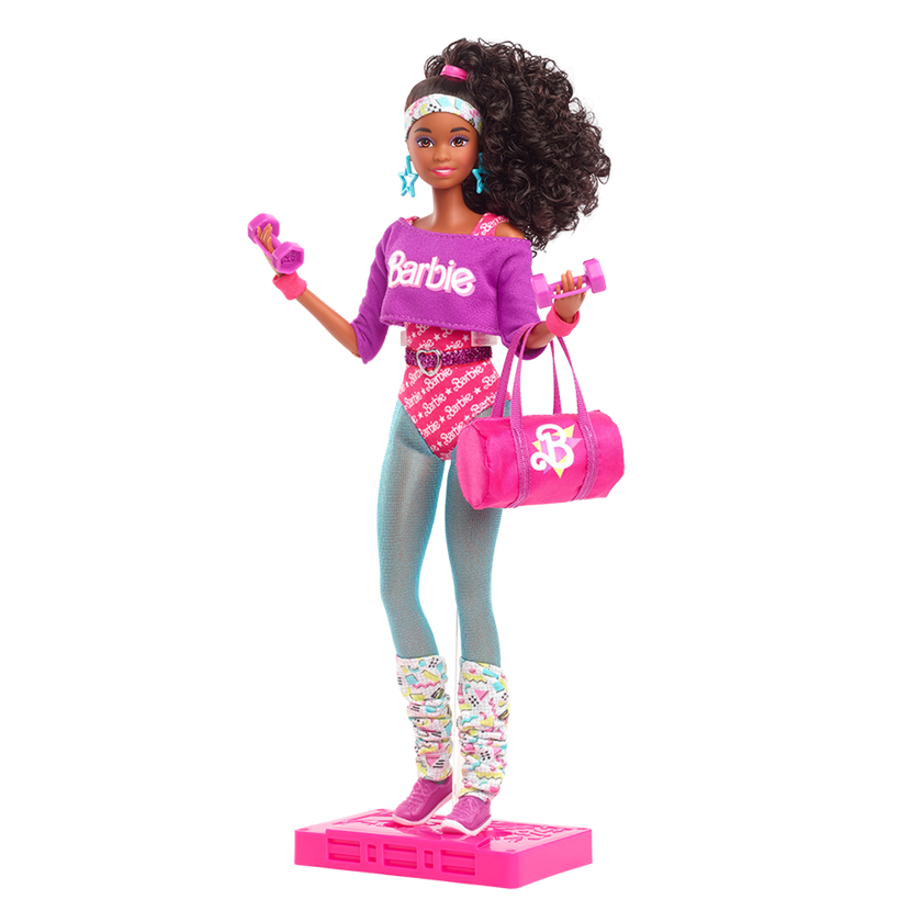 Barbie Rewind Doll - Workin' Out Free shipping