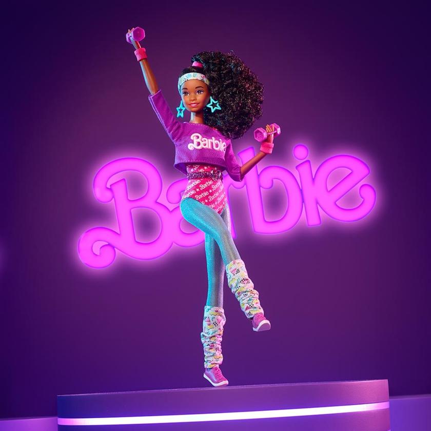 Barbie Rewind Doll - Workin' Out Free shipping