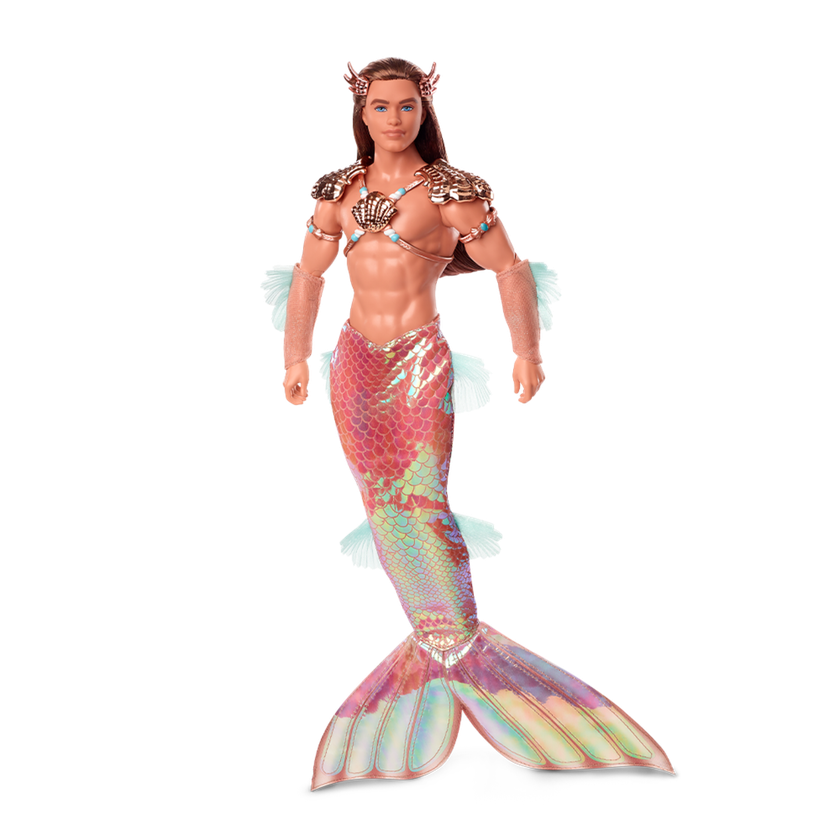 Barbie Signature King Ocean Ken Merman Doll Best Buy