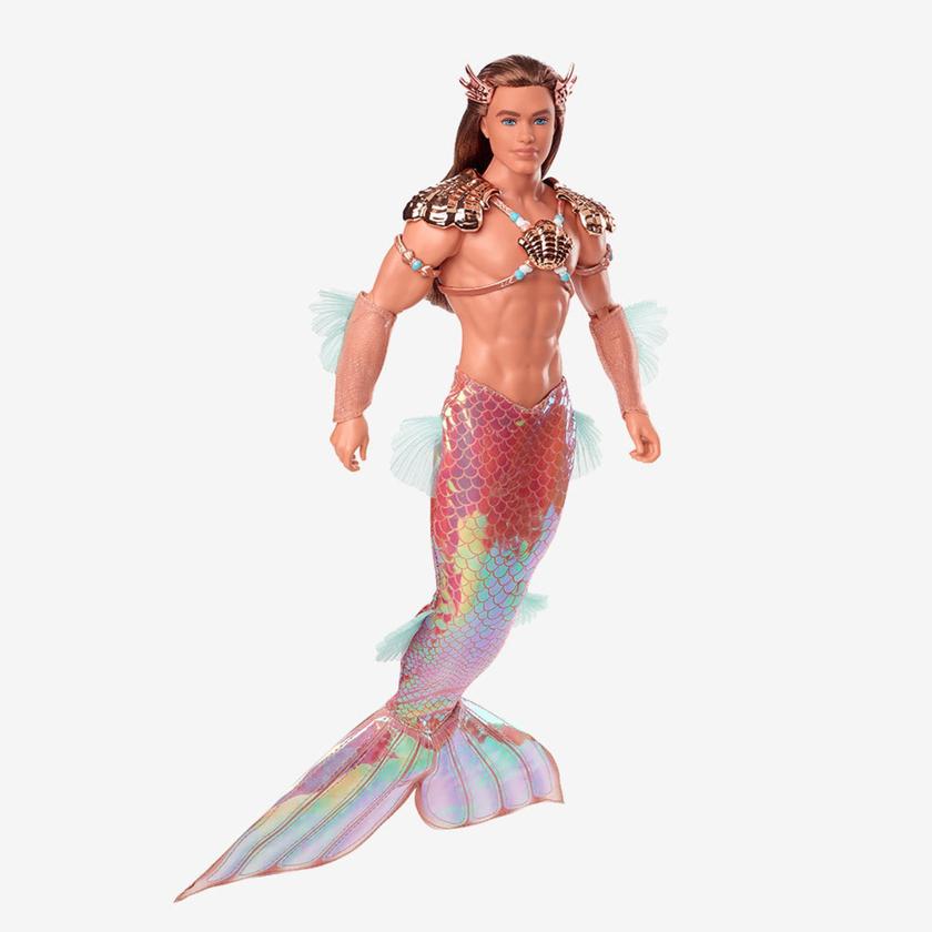 Barbie Signature King Ocean Ken Merman Doll Best Buy