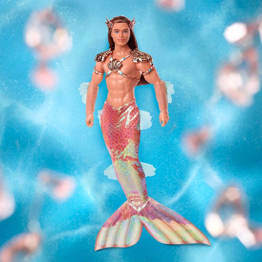 Barbie Signature King Ocean Ken Merman Doll Best Buy