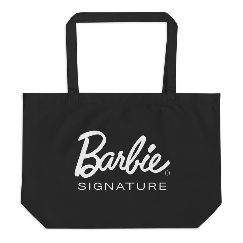 Barbie Signature Logo Black Tote Bag New Arrival