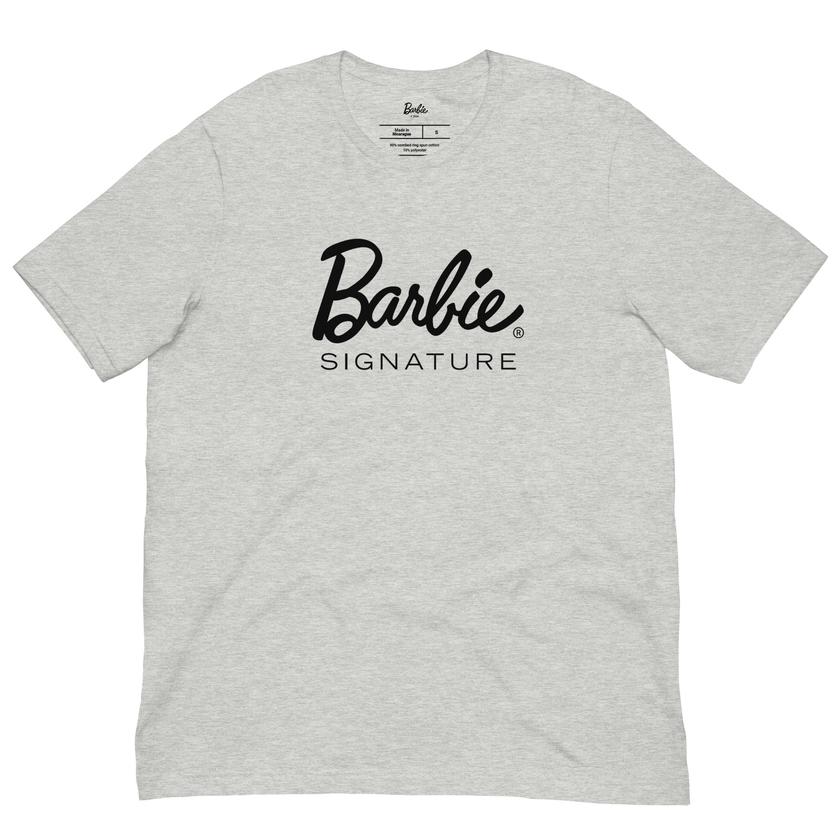 Barbie Signature Logo Grey T-Shirt Best Price