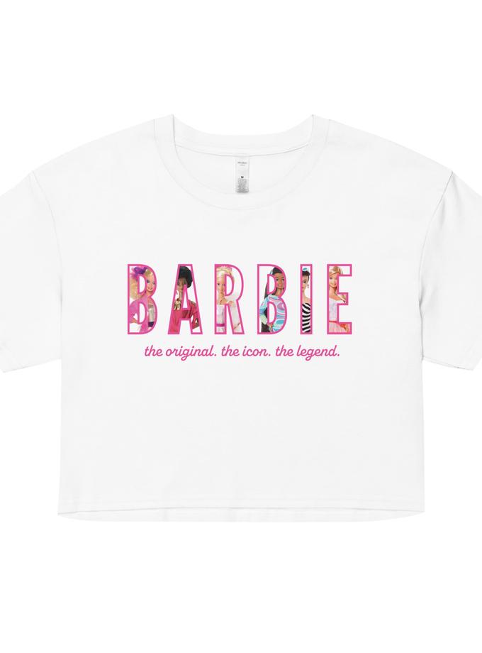 Barbie The Icon The Legend Crop Tee High Quality