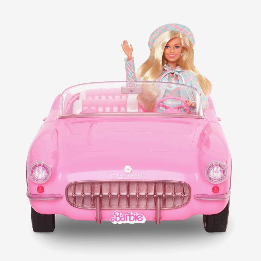 Barbie The Movie Pink Corvette Convertible On Sale