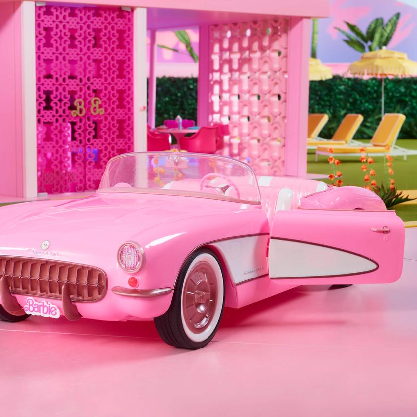 Barbie The Movie Pink Corvette Convertible On Sale