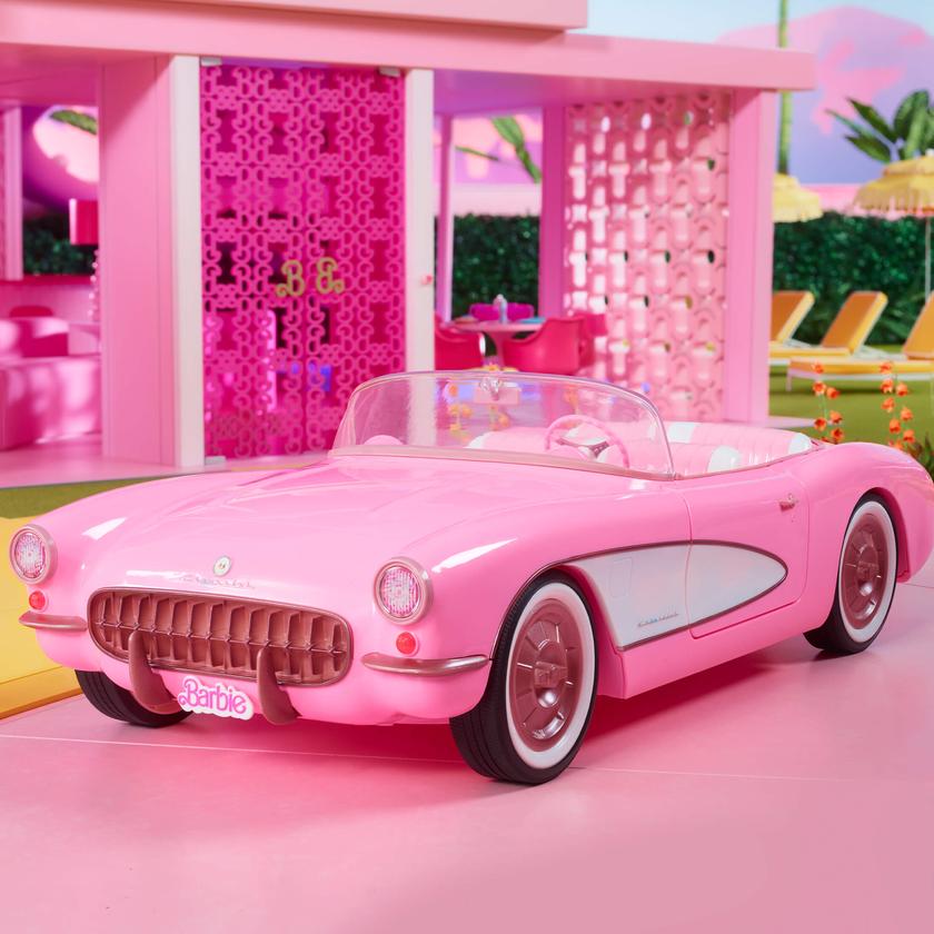 Barbie The Movie Pink Corvette Convertible On Sale