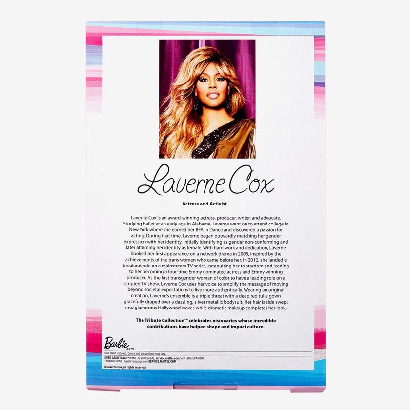 Barbie Tribute Collection Laverne Cox Doll New Arrival