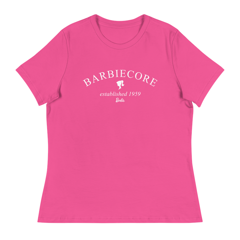 Barbiecore™ Established 1959 Logo Women's Relaxed T-Shirt For Sale