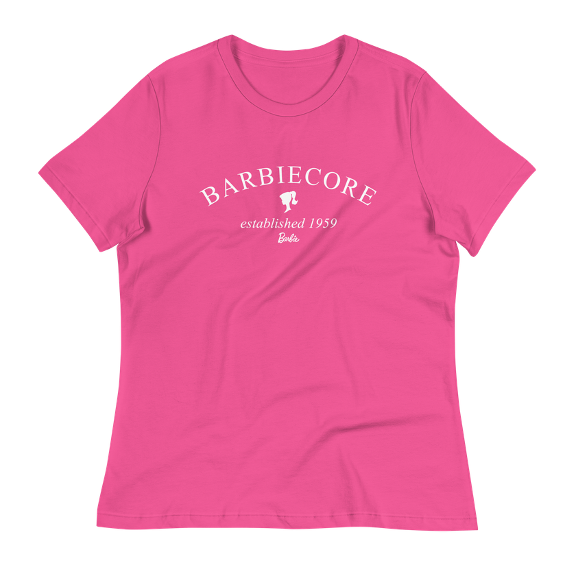 Barbiecore™ Established 1959 Logo Women's Relaxed T-Shirt For Sale