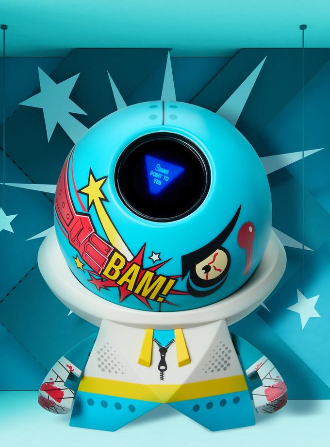 Blue Rock ‘Em Sock ‘Em Robots x FIGURE8 Collectible Figure On Sale