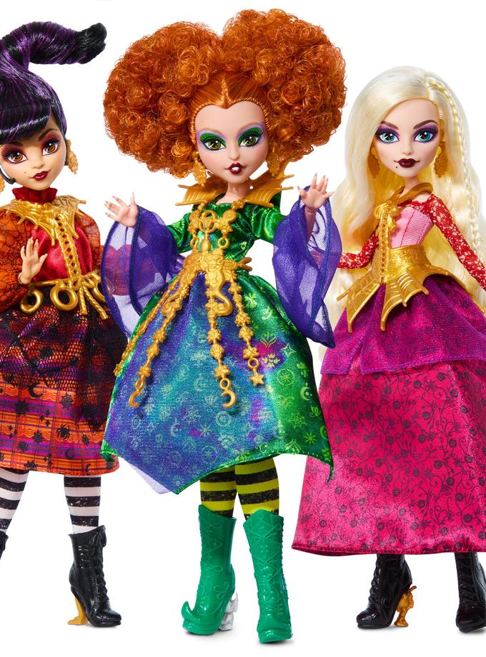 Disney's Hocus Pocus Skullector Dolls New Arrival