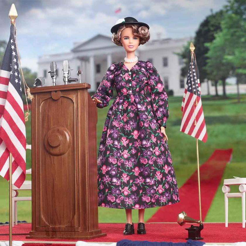 Eleanor Roosevelt Barbie Inspiring Women Doll High Quality