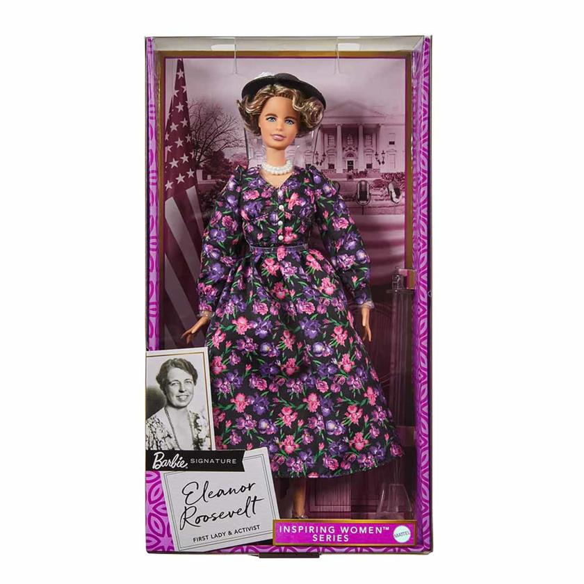 Eleanor Roosevelt Barbie Inspiring Women Doll High Quality