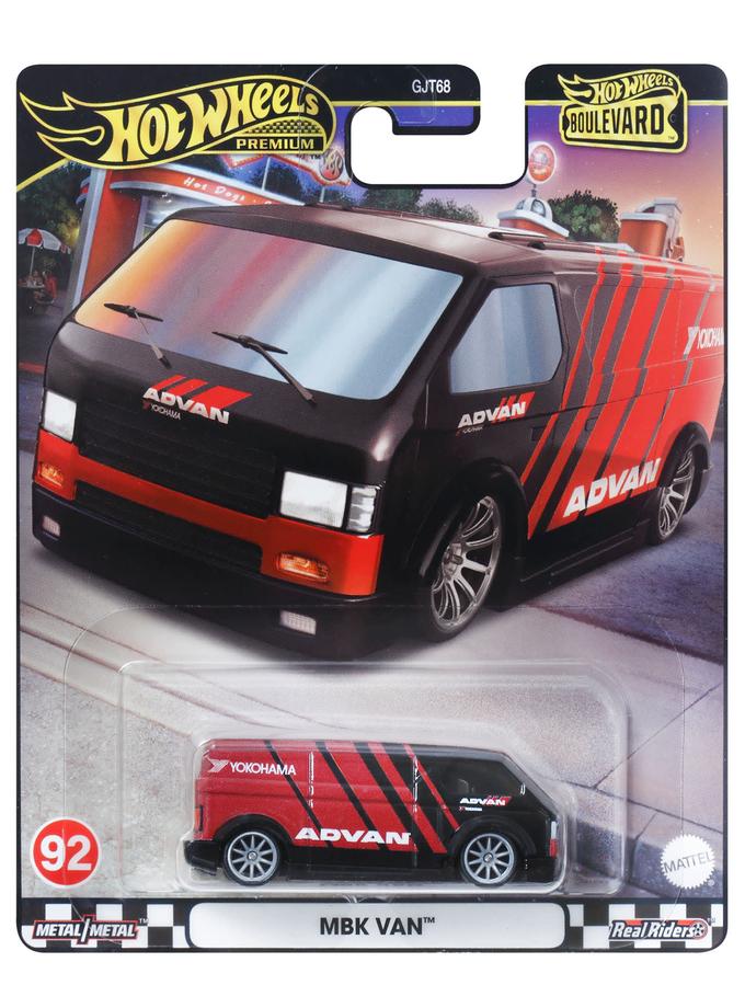 Hot Wheels Boulevard MBK Van High Quality