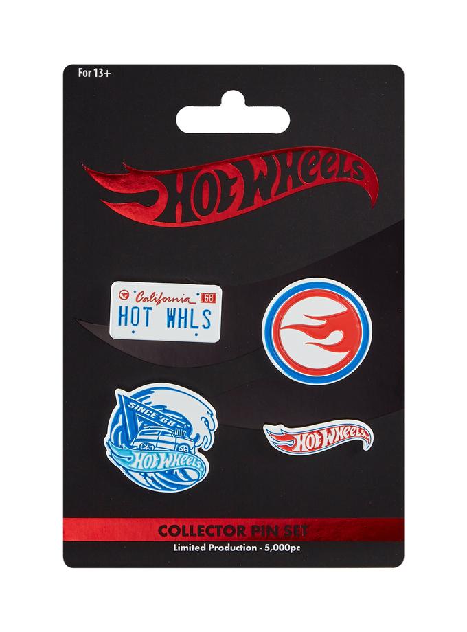 Hot Wheels Collector Enamel Pin Set Best Seller