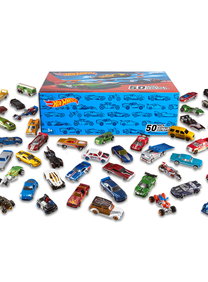 Hot Wheels Mainline 100-Car Case Pack Free shipping