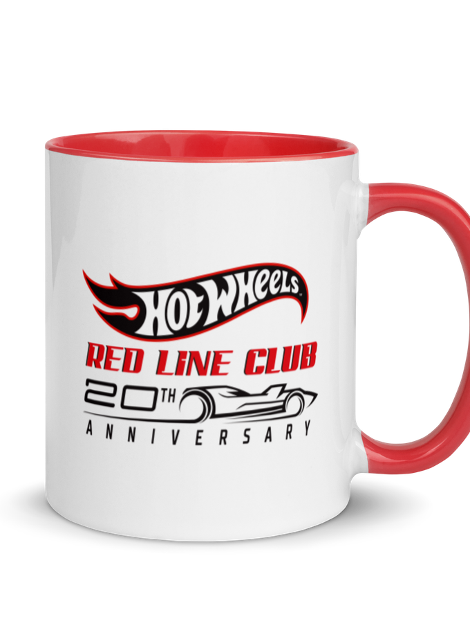 Hot Wheels® Red Line Club® 20th Anniversary Silhouette Logo Mug Best Price