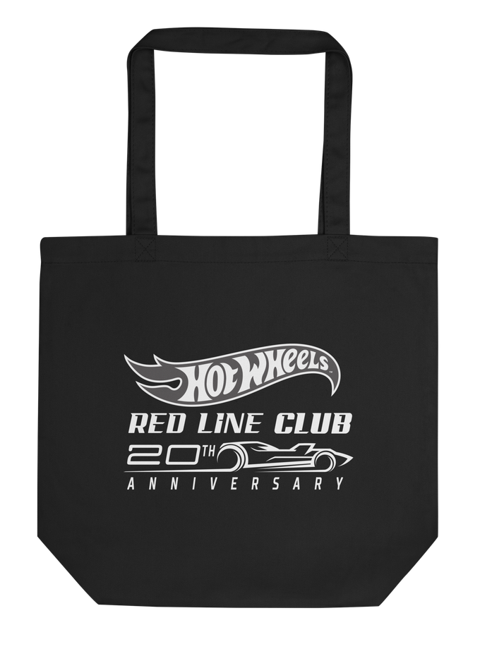 Hot Wheels® Red Line Club® 20th Anniversary Silhouette Logo Tote - Black Best Buy