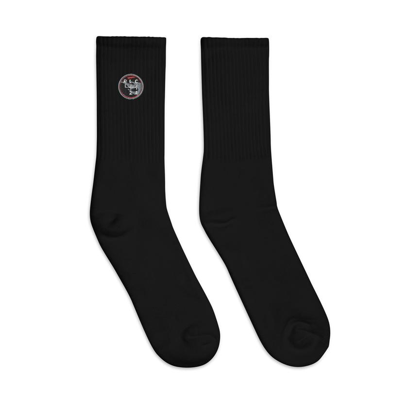 Hot Wheels Red Line Club Embroidered Socks Free shipping