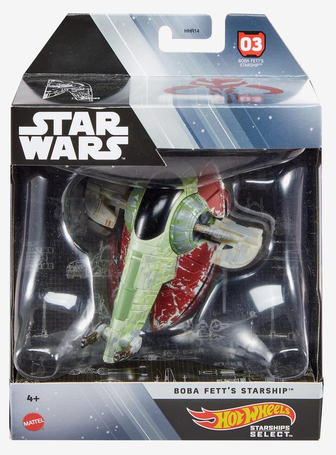 Hot Wheels Star Wars Starships Select Boba Fett's Starship Best Seller