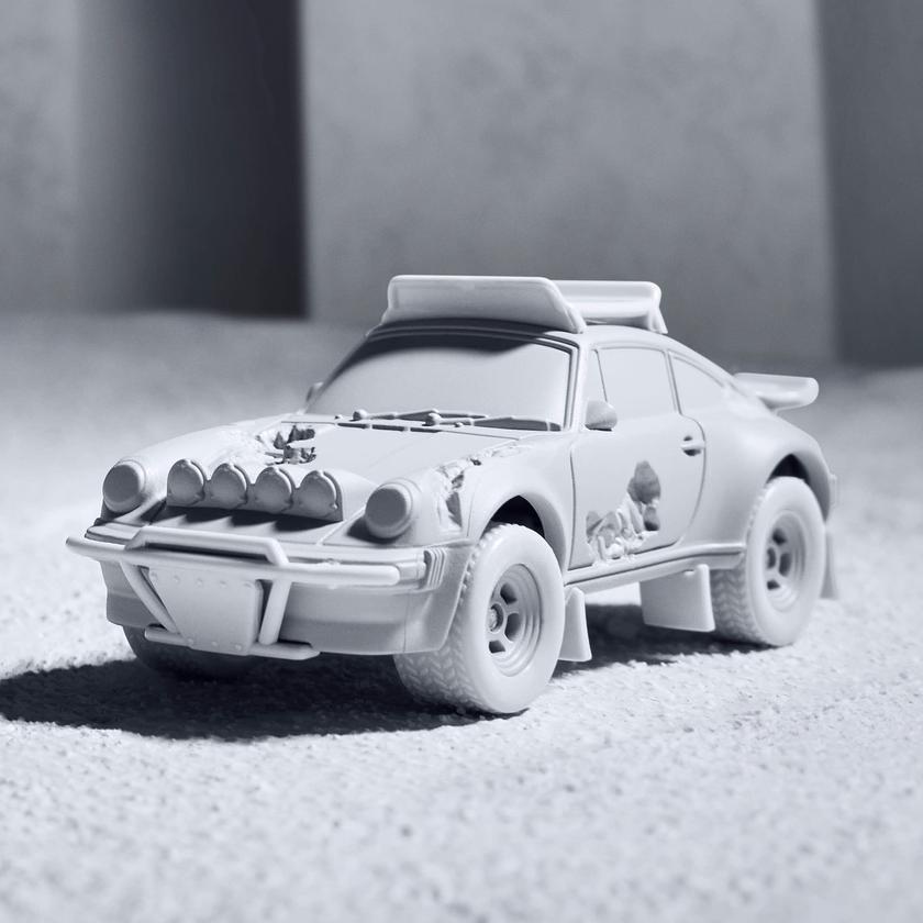 Hot Wheels x Daniel Arsham Eroded Porsche Safari Best Buy