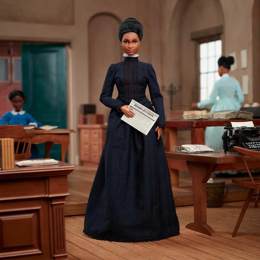 Ida B. Wells Barbie Inspiring Women Doll High Quality