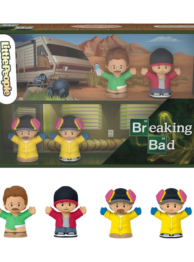 Little People Collector Breaking Bad TV Show Special Edition Set Free shipping