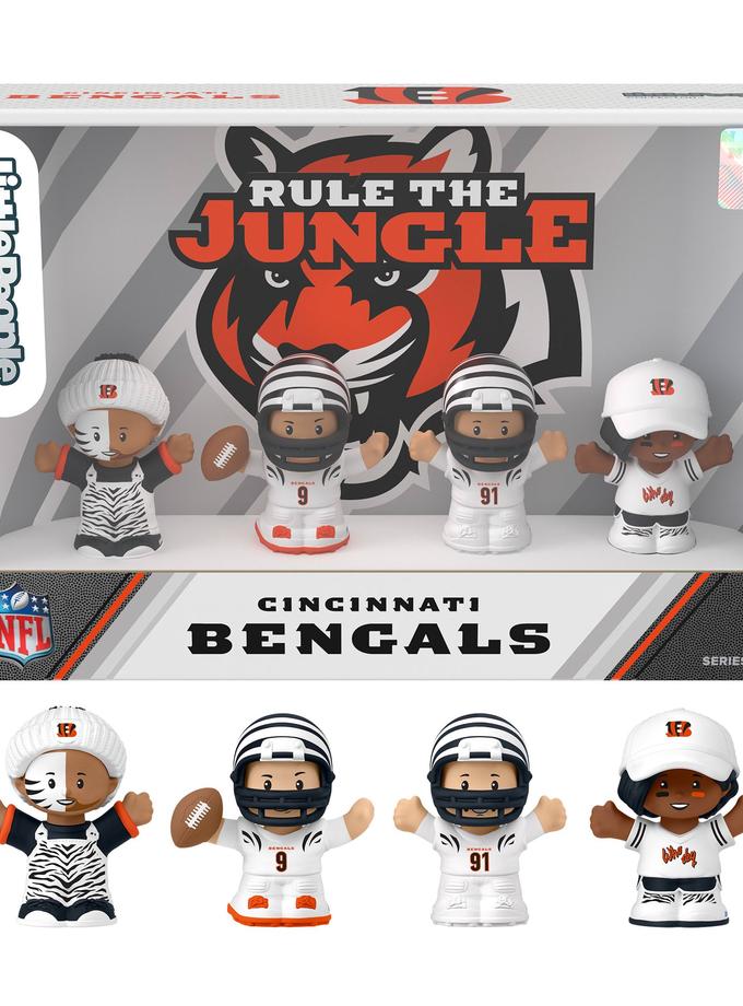 Little People Collector Cincinnati Bengals Alternate Jersey Figure Set For Sale