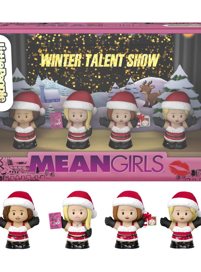 Little People Collector Mean Girls Movie Special Edition Holiday Set Free shipping