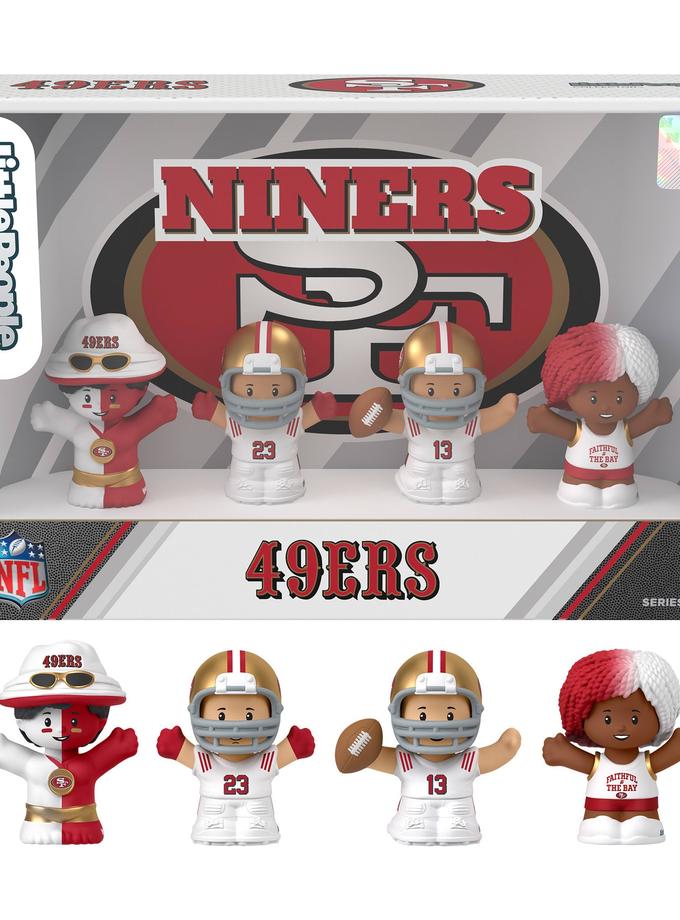 Little People Collector San Francisco 49ers Alternate Jersey Figure Set For Sale