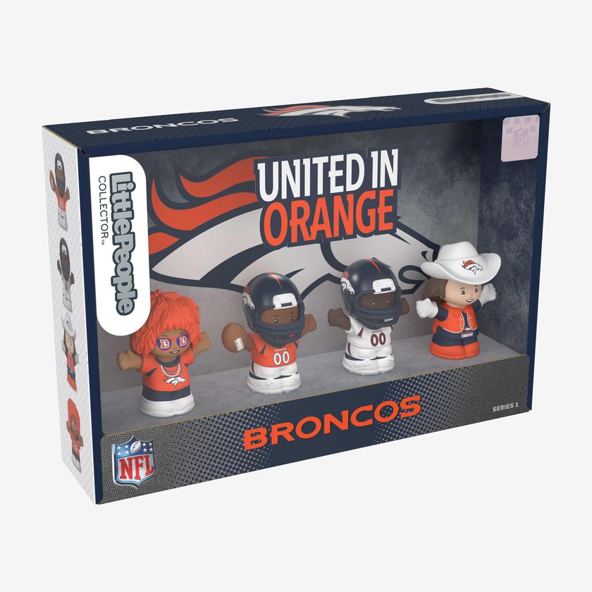 Little People Collector x NFL Denver Broncos Set Free shipping