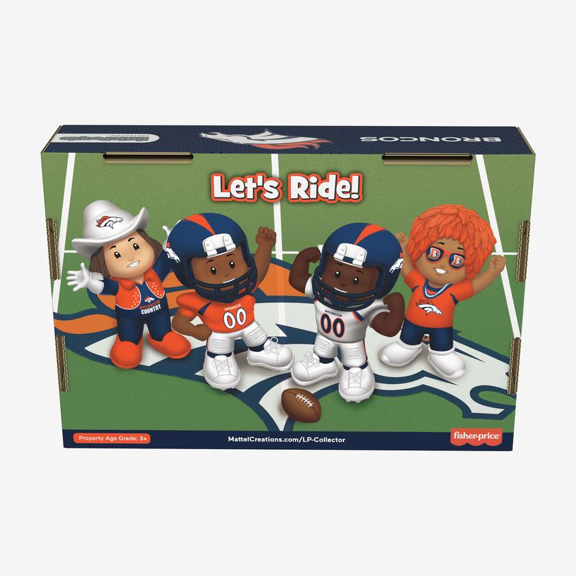 Little People Collector x NFL Denver Broncos Set Free shipping