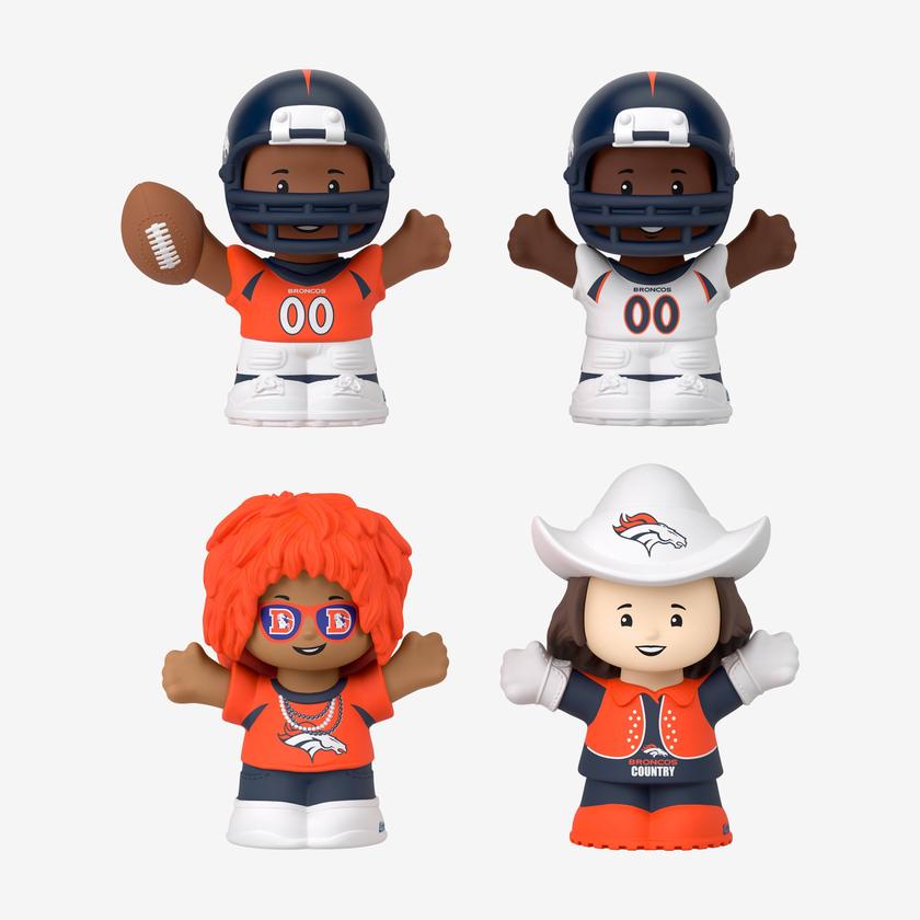 Little People Collector x NFL Denver Broncos Set Free shipping