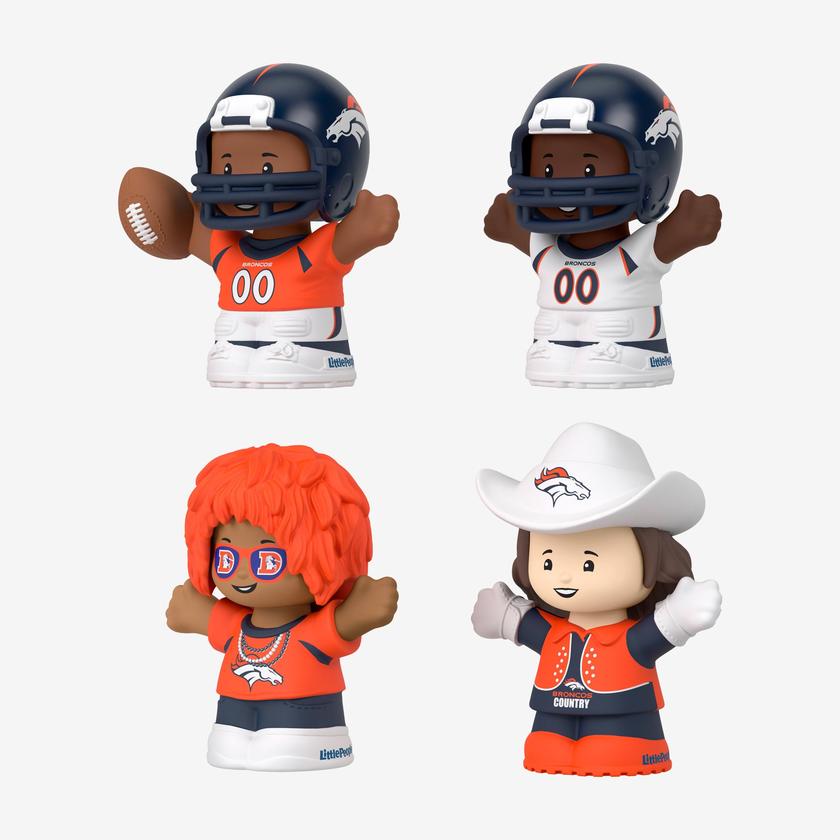 Little People Collector x NFL Denver Broncos Set Free shipping