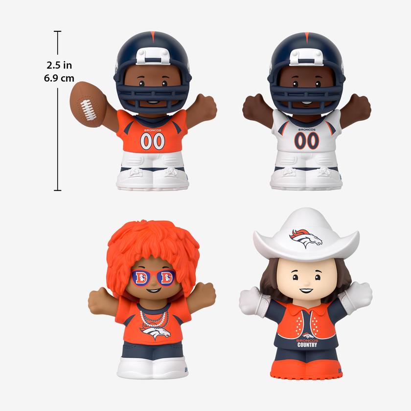 Little People Collector x NFL Denver Broncos Set Free shipping