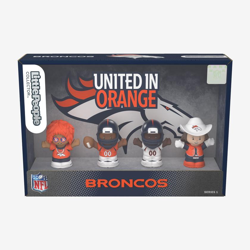 Little People Collector x NFL Denver Broncos Set Free shipping