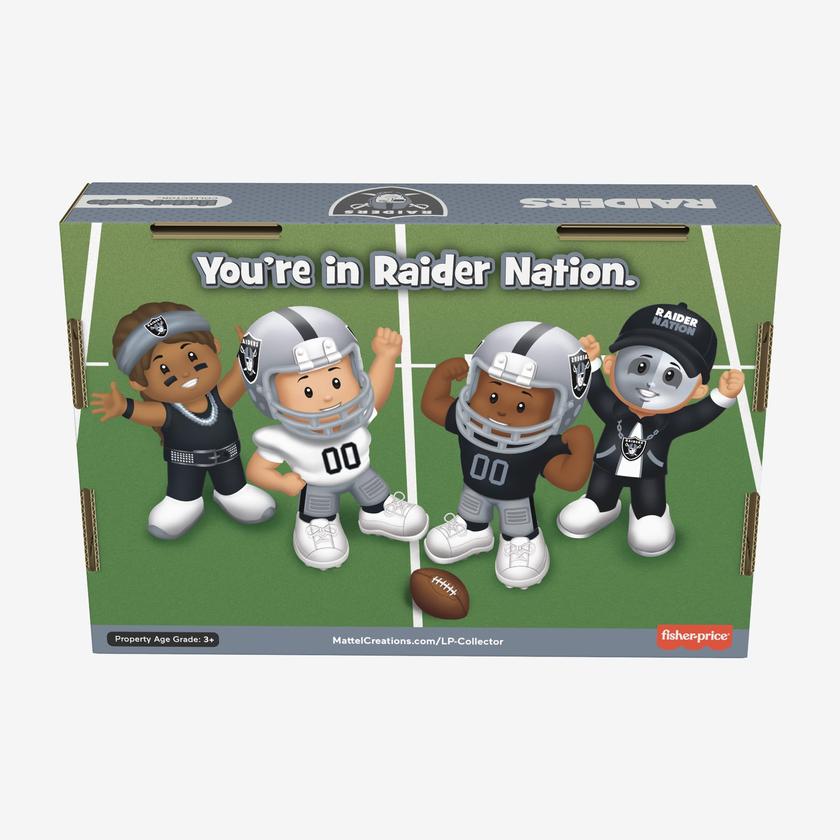 Little People Collector x NFL Las Vegas Raiders Set High Quality