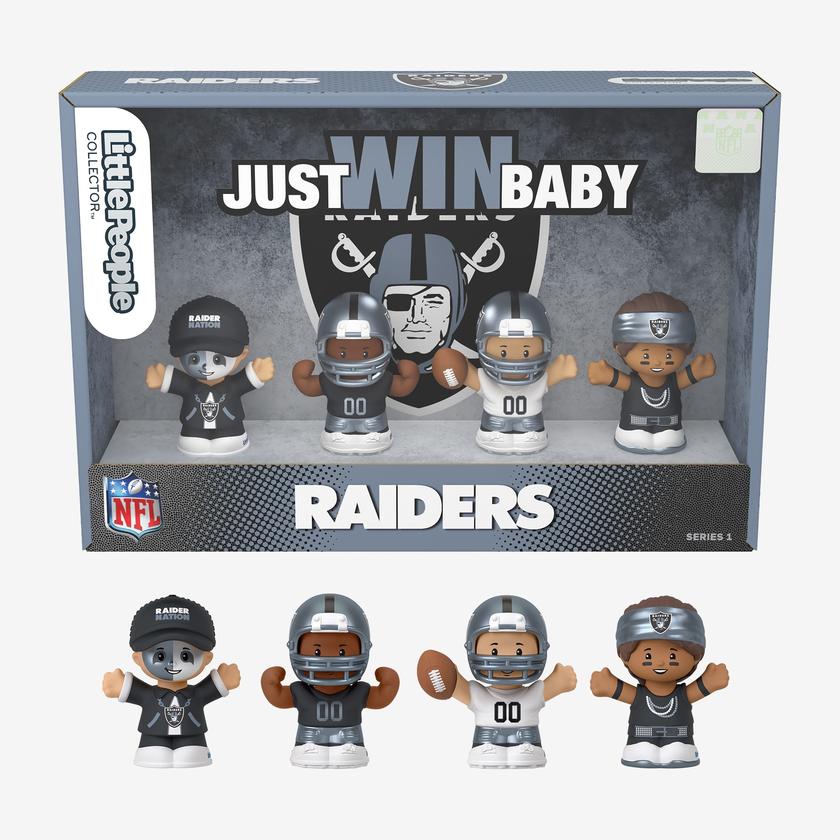 Little People Collector x NFL Las Vegas Raiders Set High Quality