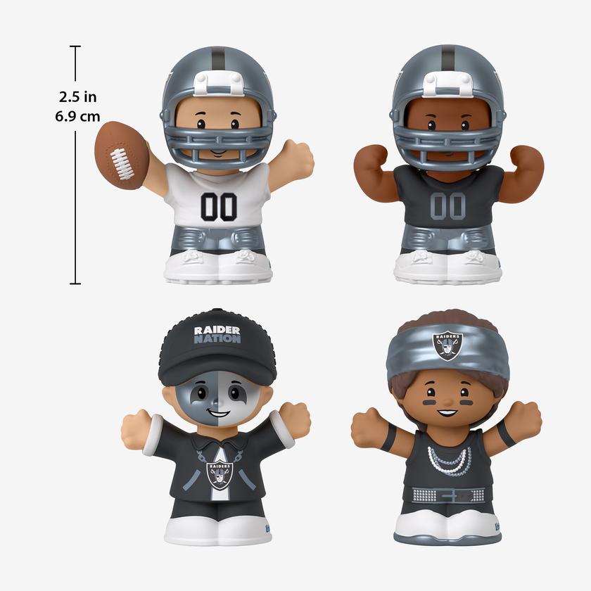 Little People Collector x NFL Las Vegas Raiders Set High Quality