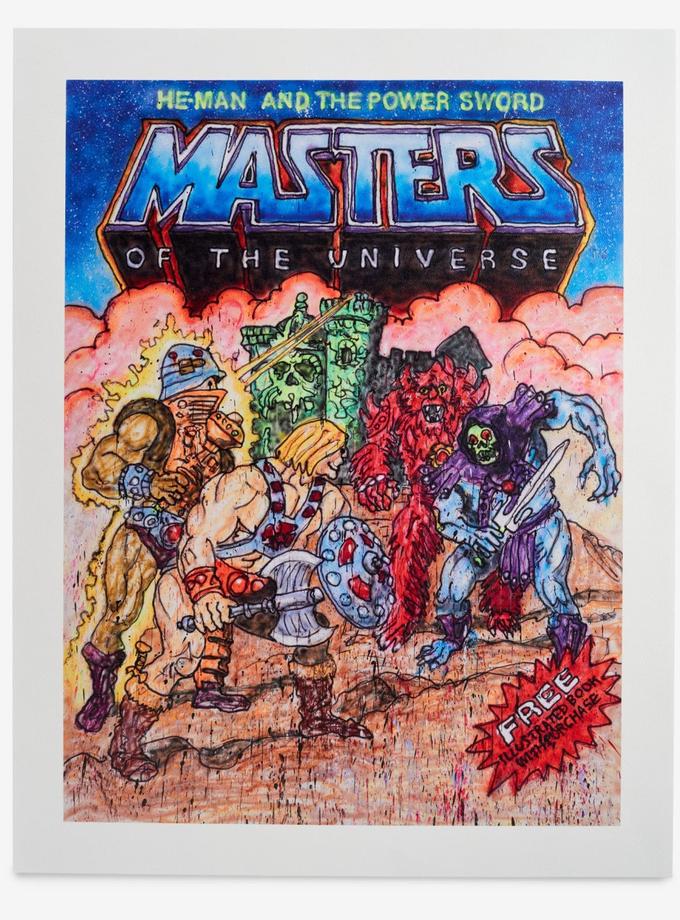 Madsaki Masters of the Universe Power Sword Art Print For Sale