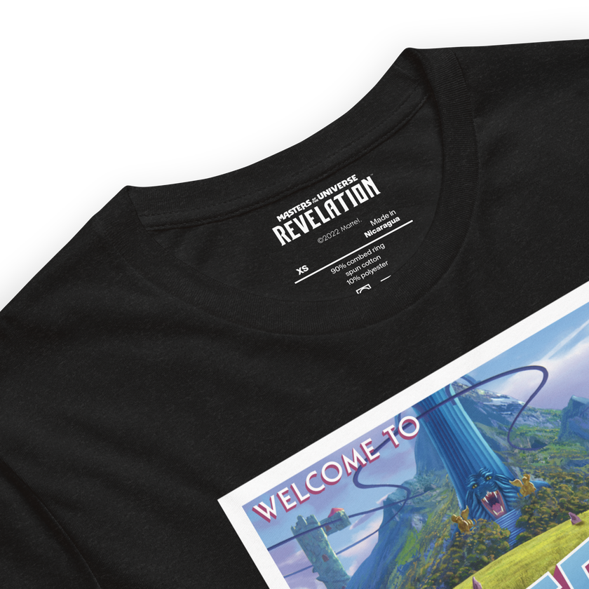 Masters of the Universe Eternia Postcard T-Shirt Best Buy