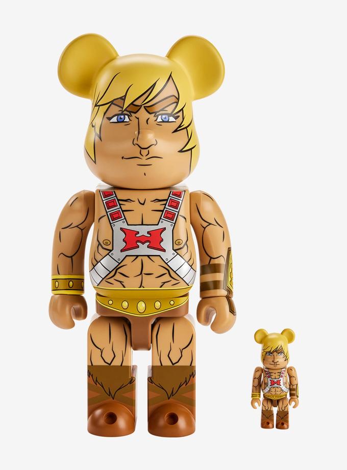 Masters of the Universe He-Man BE@RBRICK 100% & 400% On Sale