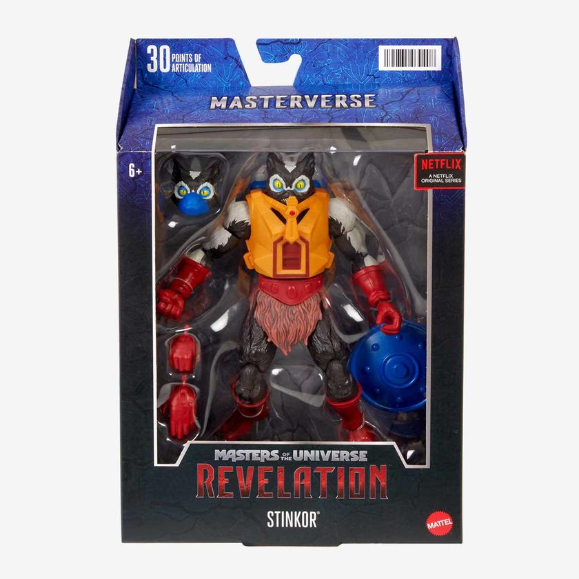 Masters of the Universe Masterverse Revelation Stinkor Figure High Quality