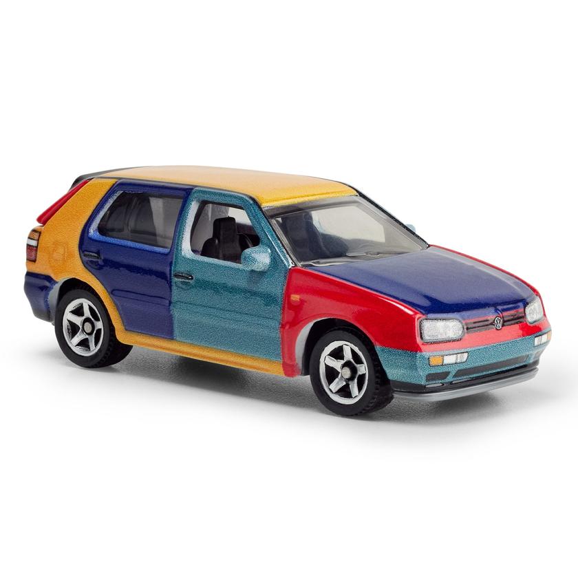 Matchbox 1995 Volkswagen Golf Harlequin Free shipping