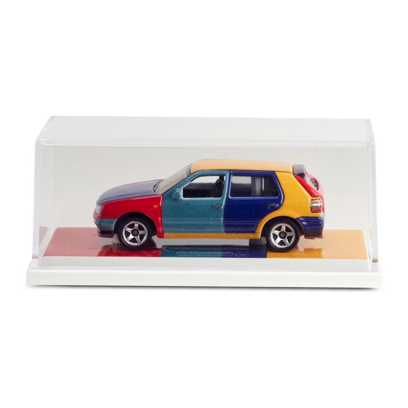 Matchbox 1995 Volkswagen Golf Harlequin Free shipping