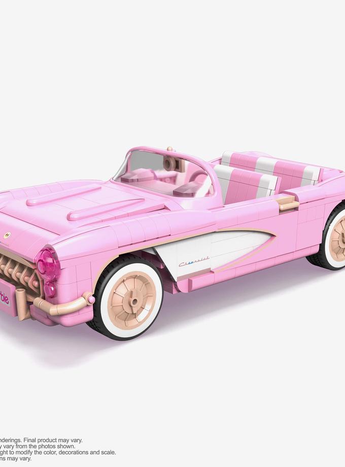 MEGA Barbie The Movie ’56 Corvette Stingray Collector Building Set Best Seller